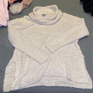 Turtleneck knit sweater